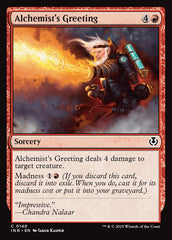 Cumprimento do Alquimista / Alchemist's Greeting - Magic: The Gathering - MoxLand