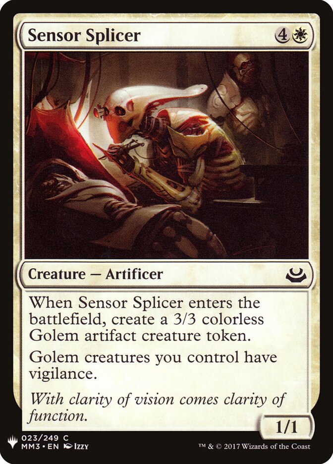 Implantador de Sensor / Sensor Splicer - Magic: The Gathering - MoxLand