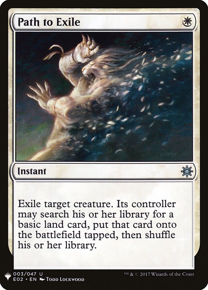 Caminho para o Exílio / Path to Exile - Magic: The Gathering - MoxLand