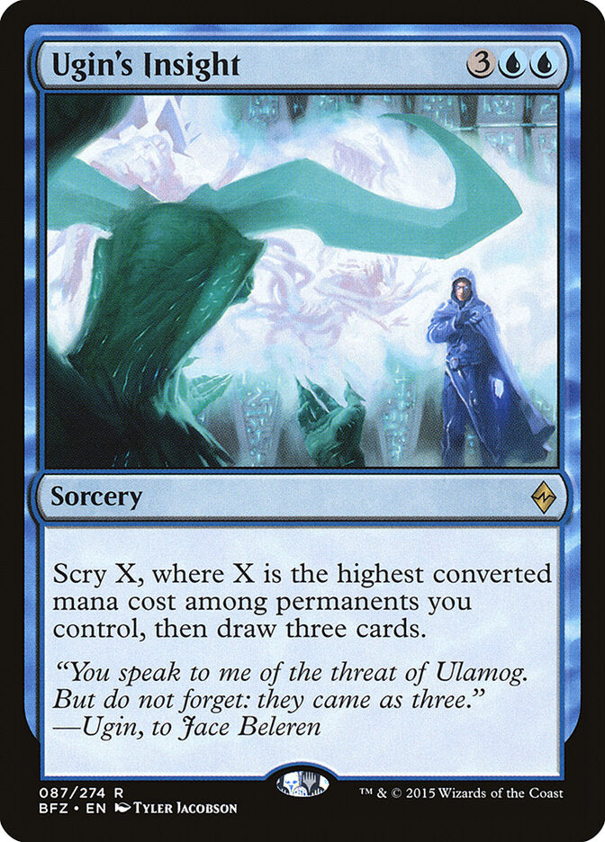 Visão de Ugin / Ugin's Insight - Magic: The Gathering - MoxLand