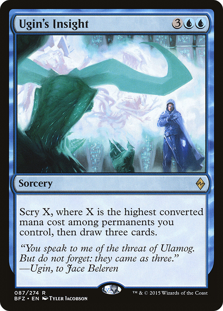 Visão de Ugin / Ugin's Insight - Magic: The Gathering - MoxLand
