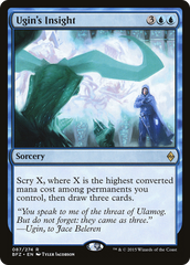 Visão de Ugin / Ugin's Insight - Magic: The Gathering - MoxLand