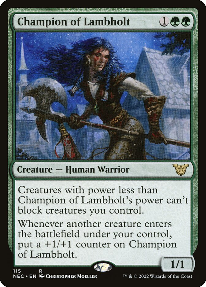 Campeã de Lambholt / Champion of Lambholt - Magic: The Gathering - MoxLand