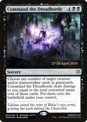 Comandar a Horda Medonha / Command the Dreadhorde - Magic: The Gathering - MoxLand