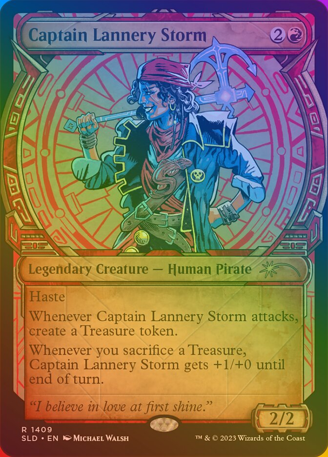 Capitã Lannery Tormenta / Captain Lannery Storm - Magic: The Gathering - MoxLand