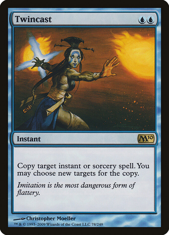 Conjuração Dupla / Twincast - Magic: The Gathering - MoxLand