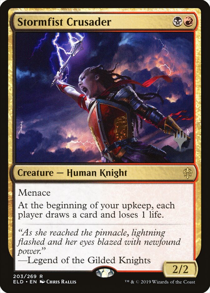 Cruzada do Punho da Tempestade / Stormfist Crusader - Magic: The Gathering - MoxLand