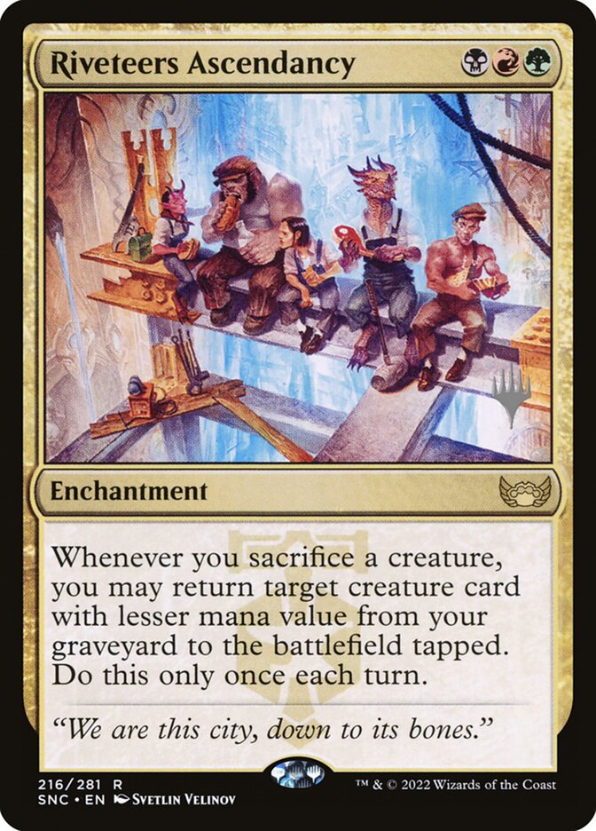 Domínio dos Rebiteiros / Riveteers Ascendancy - Magic: The Gathering - MoxLand