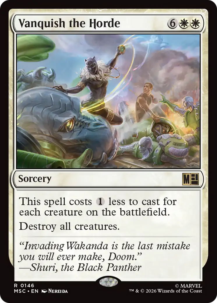 Subjugar a Horda / Vanquish the Horde - Magic: The Gathering - MoxLand
