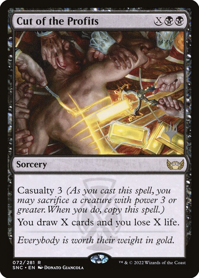 Corte nos Lucros / Cut of the Profits - Magic: The Gathering - MoxLand