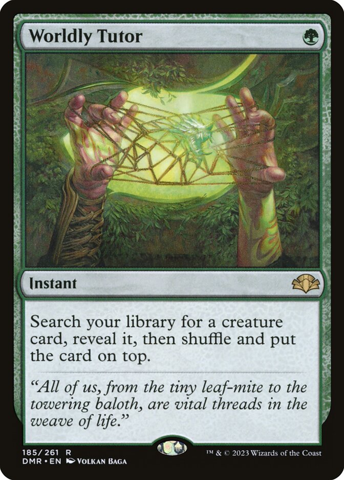 Tutor Proficiente / Worldly Tutor - Magic: The Gathering - MoxLand