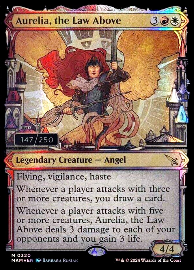 Aurélia, A Lei das Alturas / Aurelia, the Law Above - Magic: The Gathering - MoxLand