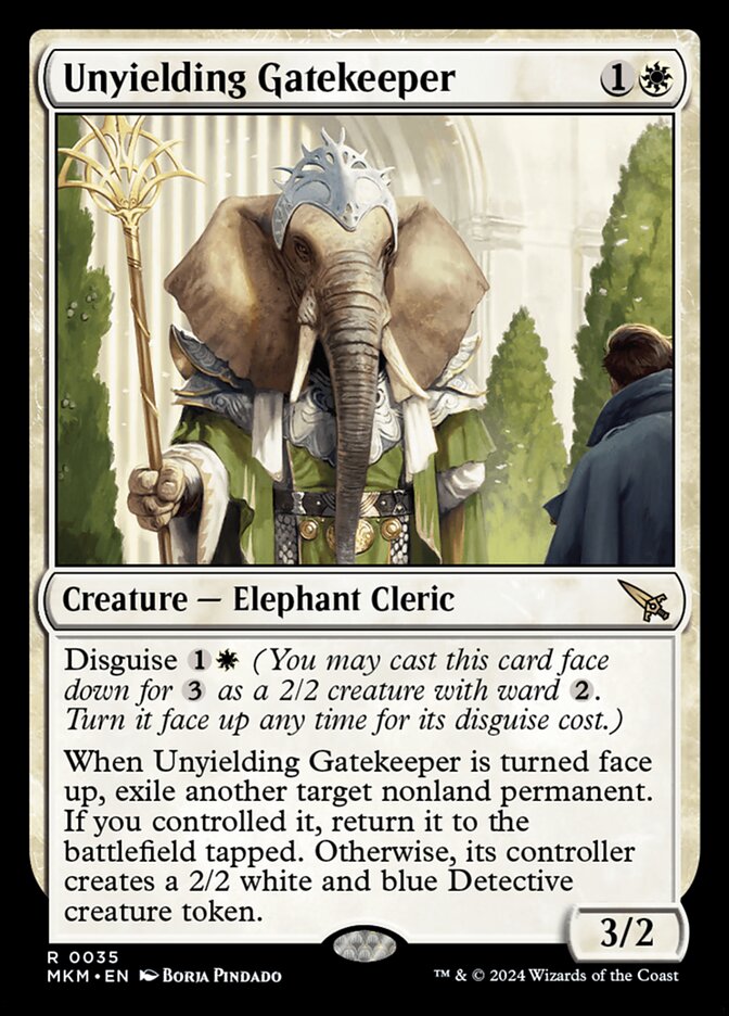 Porteiro Inflexível / Unyielding Gatekeeper - Magic: The Gathering - MoxLand