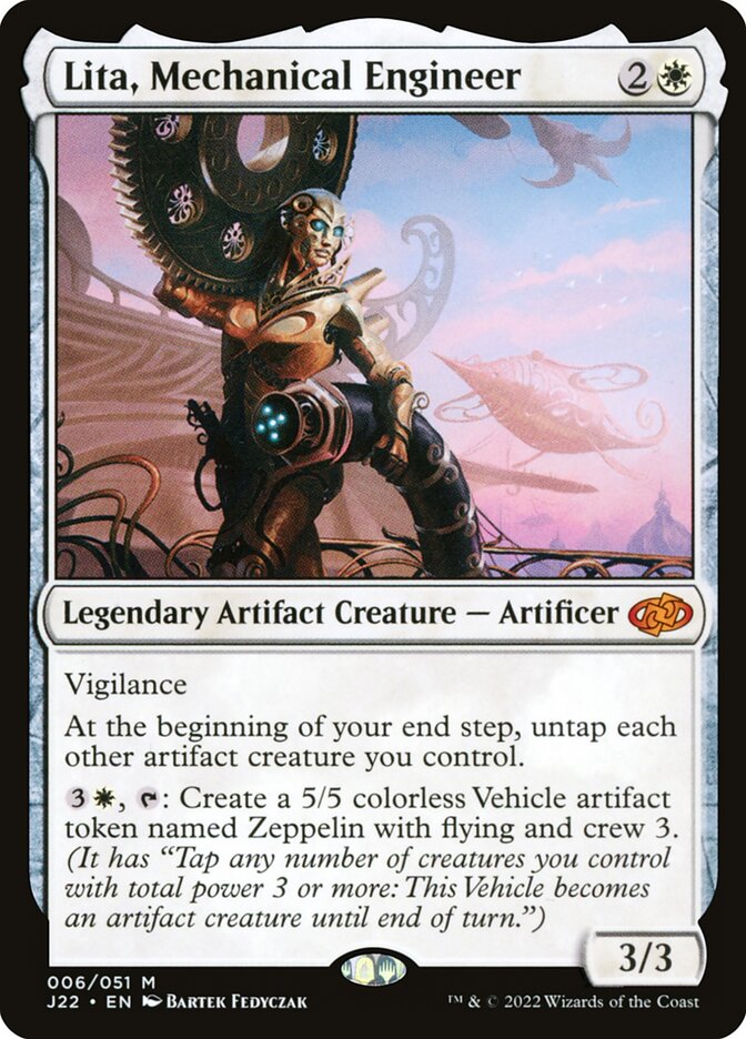 Lita, Mechanical Engineer - Magic: The Gathering - MoxLand