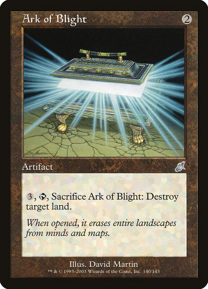 Arca do Malogro / Ark of Blight - Magic: The Gathering - MoxLand