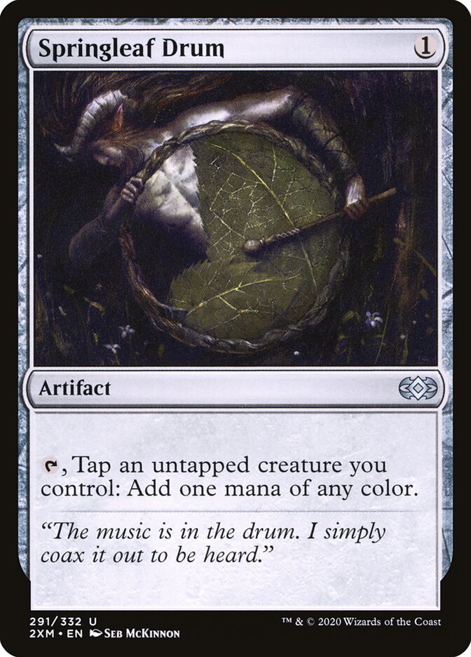Tambor das Folhas Vernais / Springleaf Drum - Magic: The Gathering - MoxLand