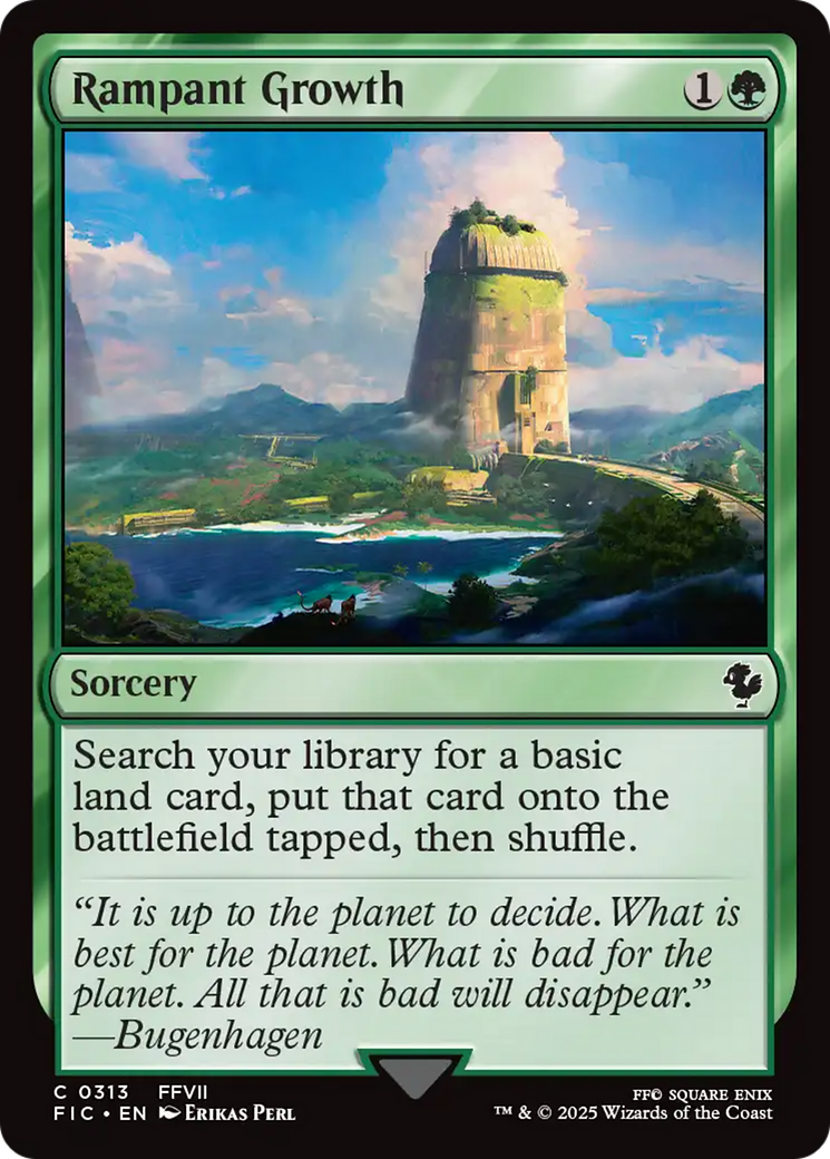 Crescimento Exuberante / Rampant Growth - Magic: The Gathering - MoxLand