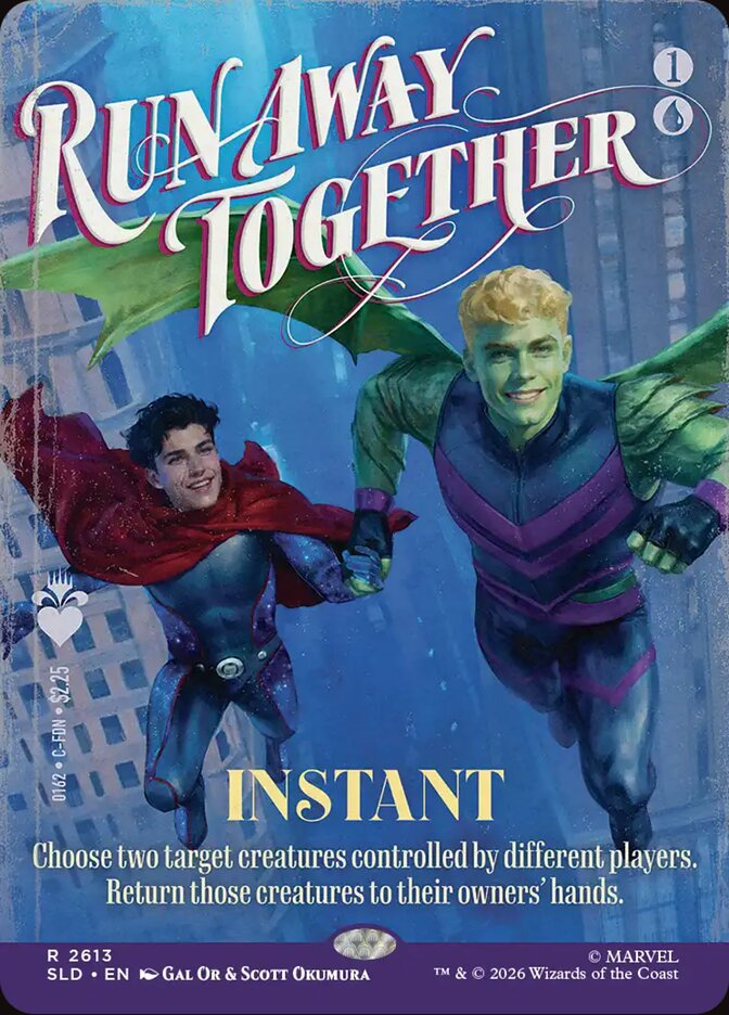 Fugir Juntos / Run Away Together - Magic: The Gathering - MoxLand