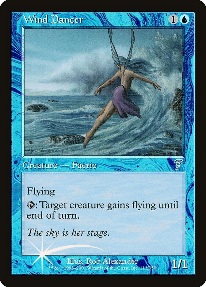 Dançarina do Vento / Wind Dancer - Magic: The Gathering - MoxLand