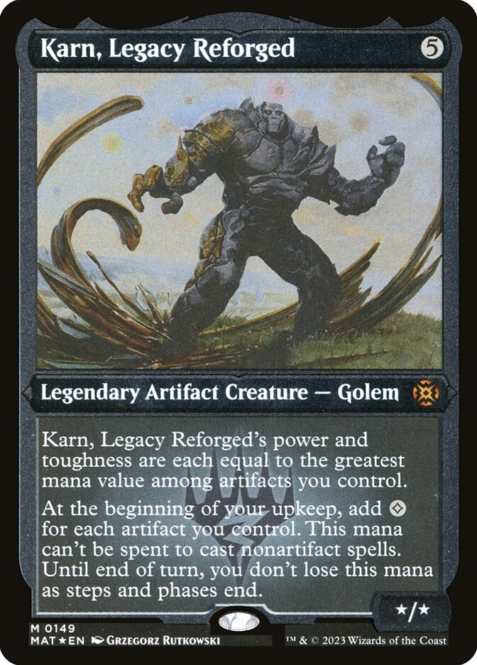 Karn, Legado Reforjado / Karn, Legacy Reforged - Magic: The Gathering - MoxLand