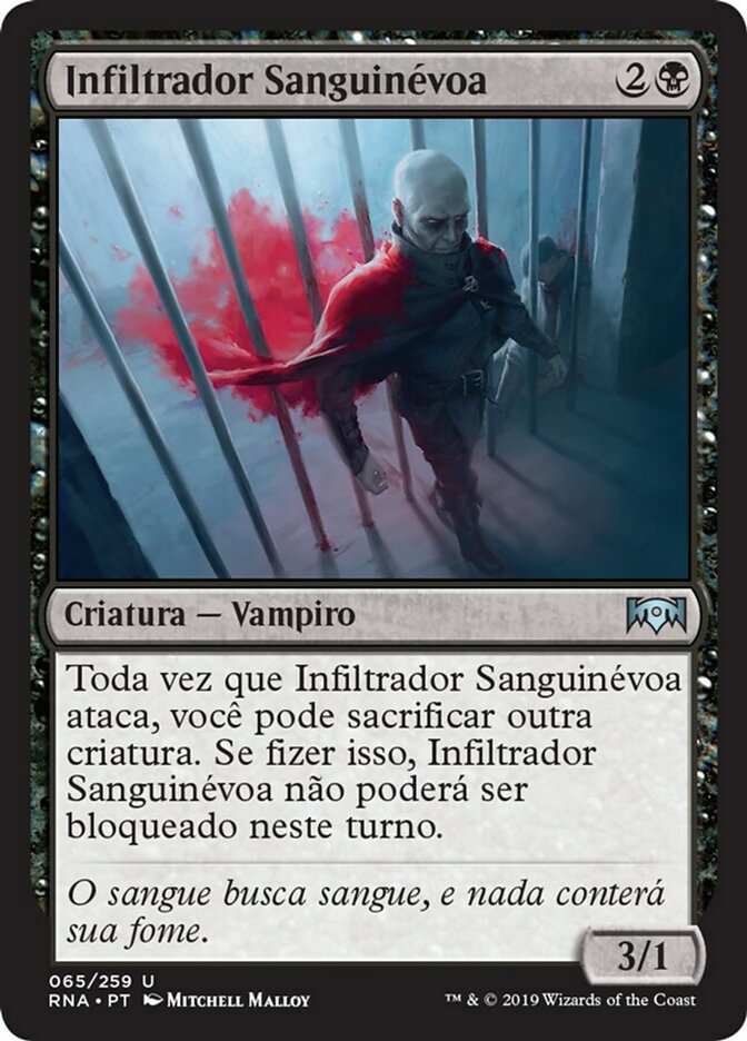 Infiltrador Sanguinévoa / Bloodmist Infiltrator - Magic: The Gathering - MoxLand