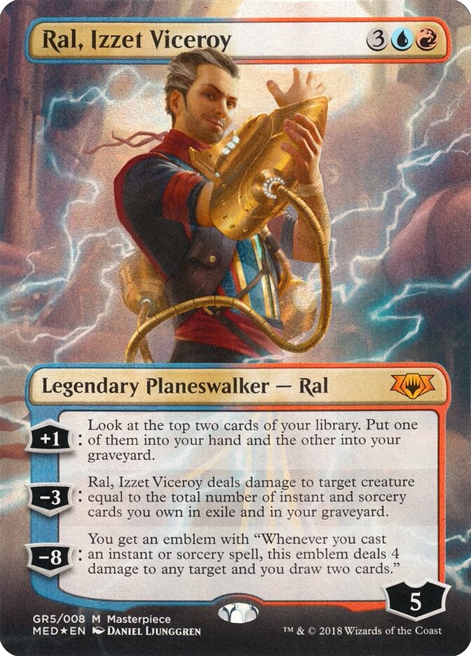 Ral, Vice-rei Izzet / Ral, Izzet Viceroy - Magic: The Gathering - MoxLand