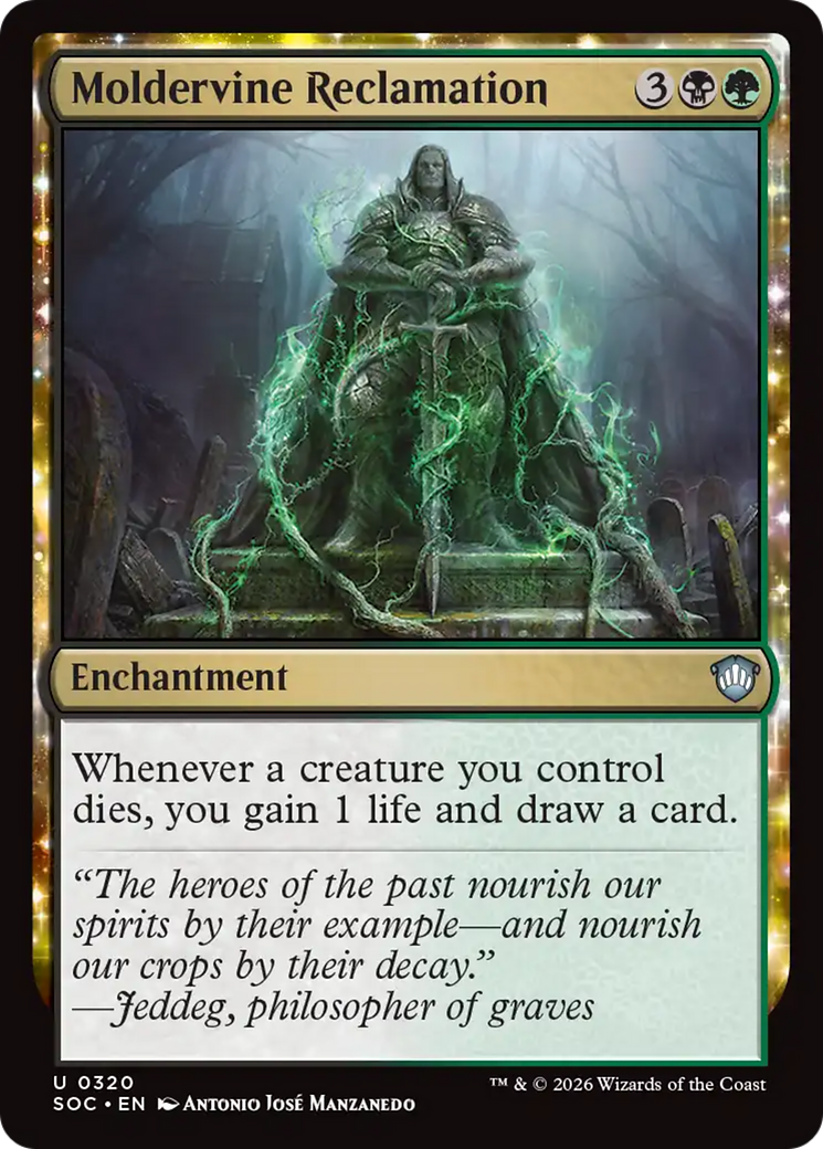 Recuperação das Gavinhas Bolorentas / Moldervine Reclamation - Magic: The Gathering - MoxLand