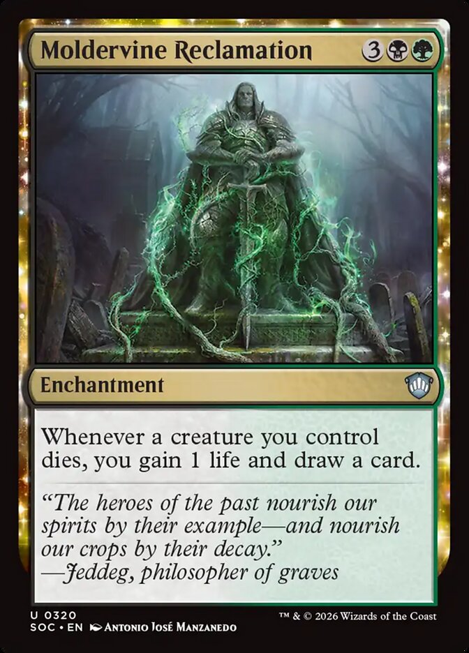 Recuperação das Gavinhas Bolorentas / Moldervine Reclamation - Magic: The Gathering - MoxLand