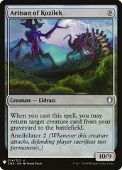 Artesão de Kozilek / Artisan of Kozilek - Magic: The Gathering - MoxLand