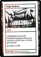 Taiga Stadium - Magic: The Gathering - MoxLand