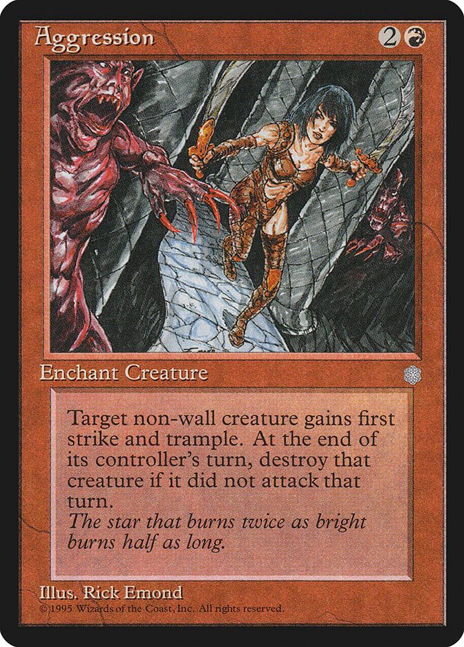 Agressão / Aggression - Magic: The Gathering - MoxLand