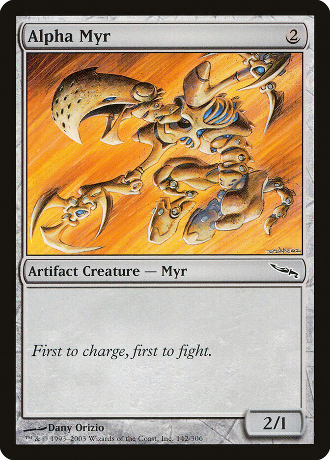 Myr Alfa / Alpha Myr - Magic: The Gathering - MoxLand
