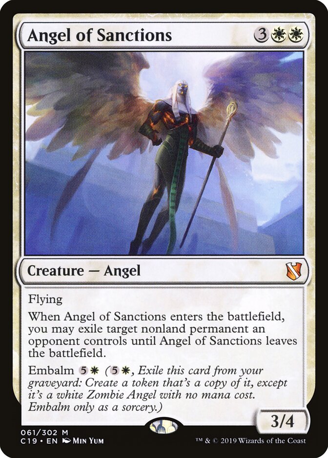 Anjo das Sanções / Angel of Sanctions - Magic: The Gathering - MoxLand