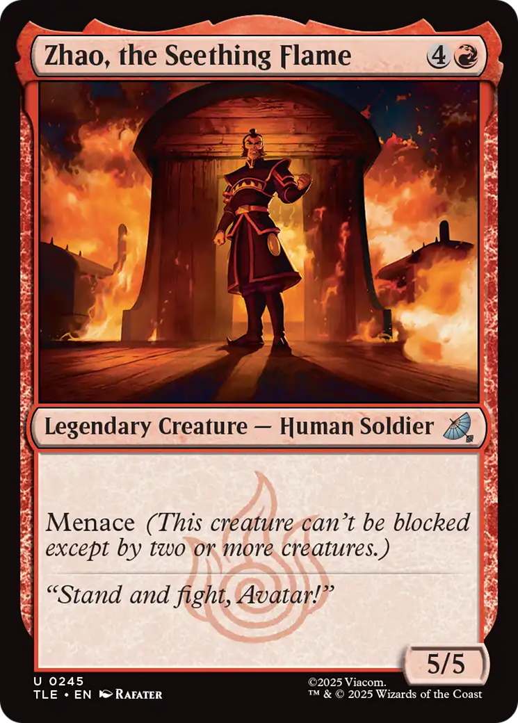 Zhao, a Chama Fervente / Zhao, the Seething Flame - Magic: The Gathering - MoxLand