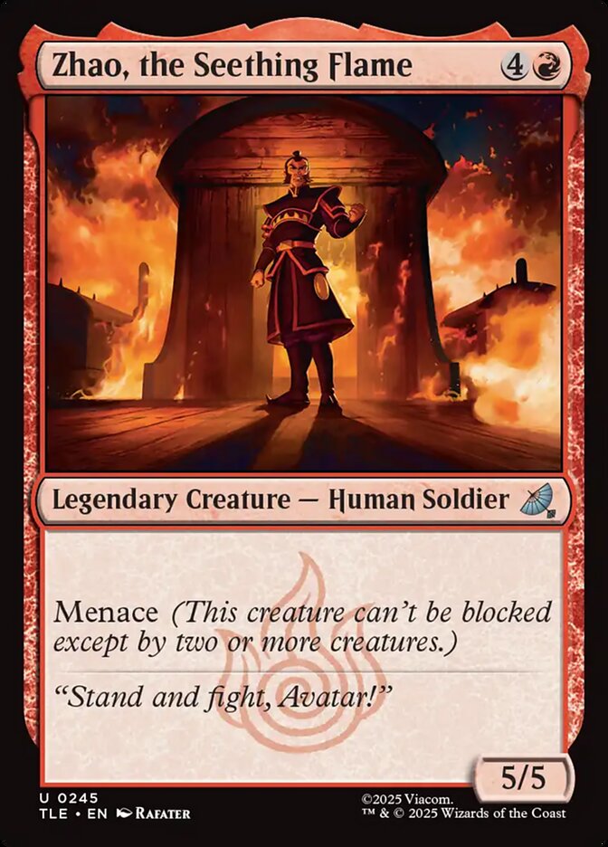 Zhao, a Chama Fervente / Zhao, the Seething Flame - Magic: The Gathering - MoxLand