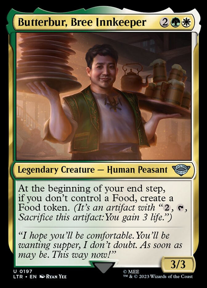 Carrapicho, Estalajadeiro de Bree / Butterbur, Bree Innkeeper - Magic: The Gathering - MoxLand