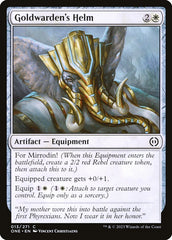 Elmo do Guardião Dourado / Goldwarden's Helm - Magic: The Gathering - MoxLand