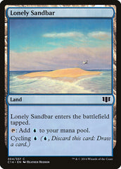 Banco de Areia Isolado / Lonely Sandbar - Magic: The Gathering - MoxLand