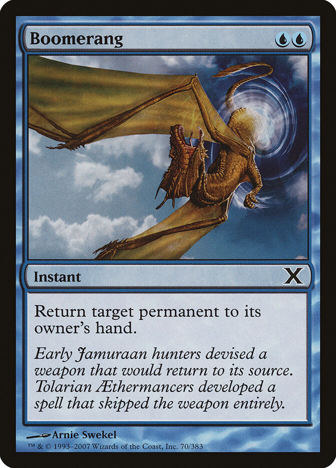 Bumerangue / Boomerang - Magic: The Gathering - MoxLand