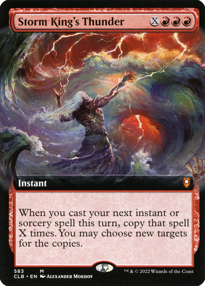 Trovão do Rei da Tempestade / Storm King's Thunder - Magic: The Gathering - MoxLand