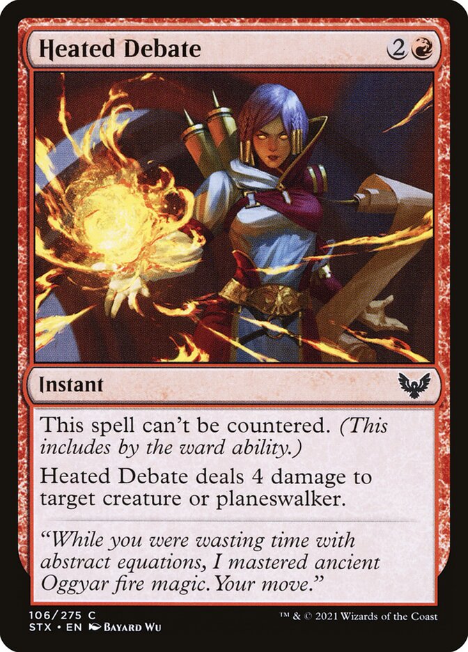 Debate Acalorado / Heated Debate - Magic: The Gathering - MoxLand