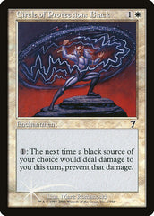 Círculo de Proteção: Preto / Circle of Protection: Black - Magic: The Gathering - MoxLand
