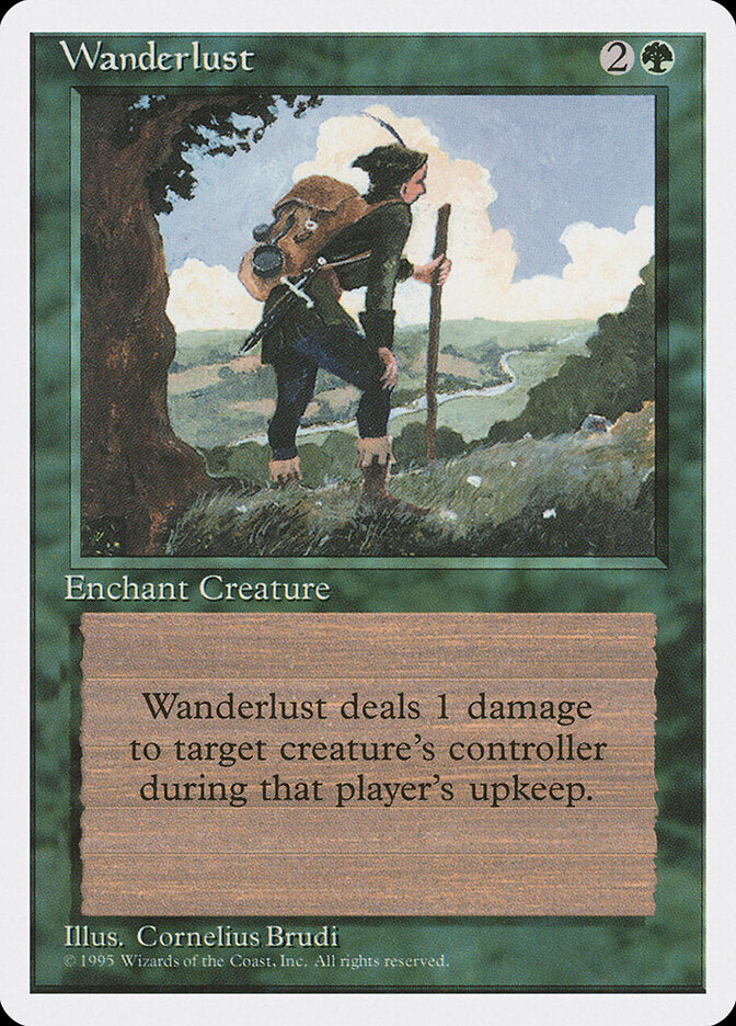 Anseio por Viagem / Wanderlust - Magic: The Gathering - MoxLand