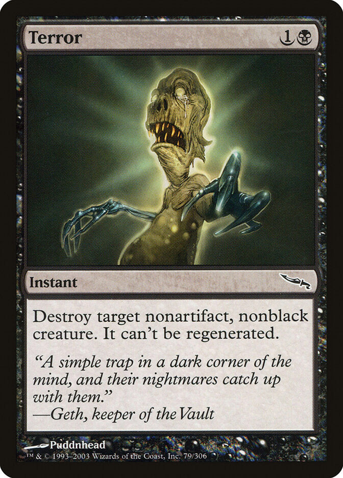 Terror - Magic: The Gathering - MoxLand