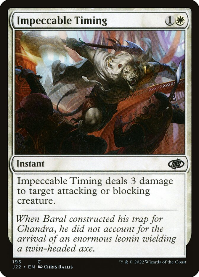 Sincronização Impecável / Impeccable Timing - Magic: The Gathering - MoxLand