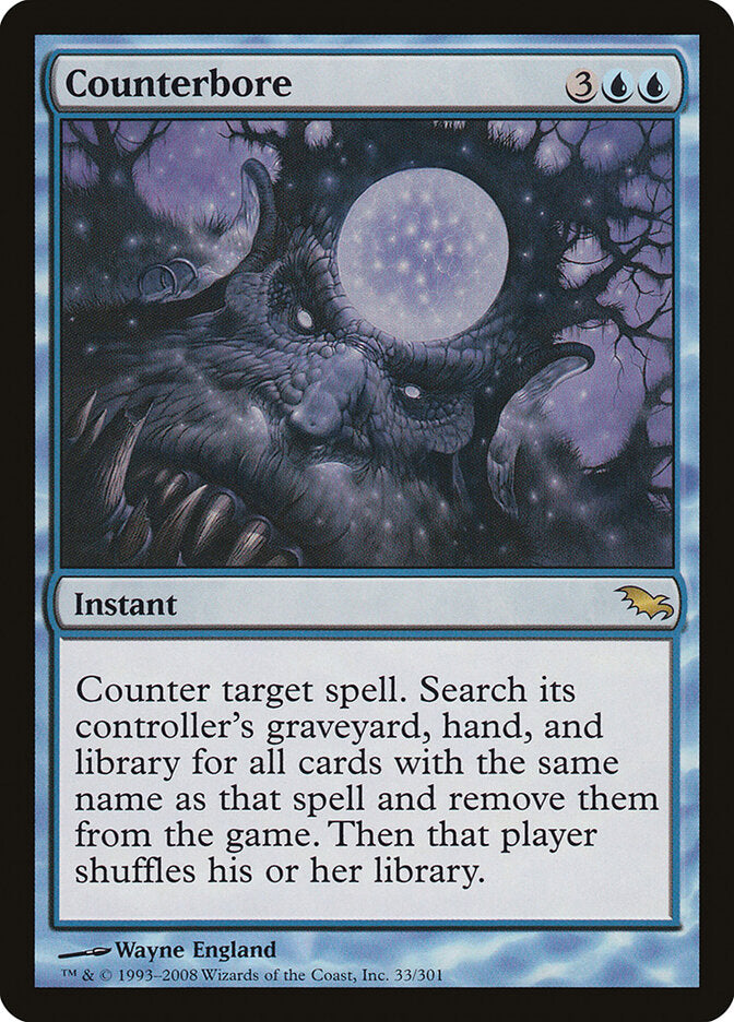 Nuliperfurador / Counterbore - Magic: The Gathering - MoxLand