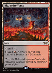 Blazemire Verge - Magic: The Gathering - MoxLand