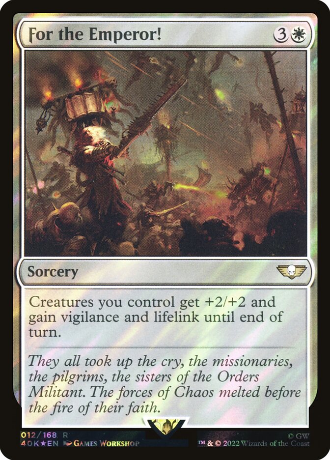 Pelo Imperador! / For the Emperor! - Magic: The Gathering - MoxLand
