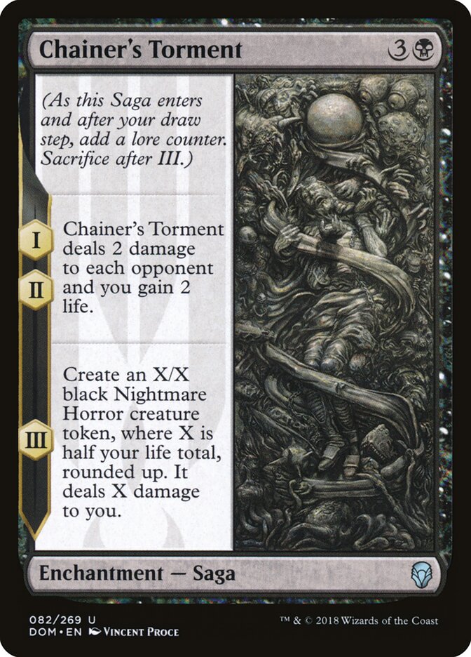 Tormento de Chainer / Chainer's Torment - Magic: The Gathering - MoxLand