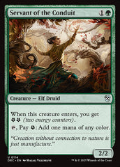 Serviçal do Conduíte / Servant of the Conduit - Magic: The Gathering - MoxLand